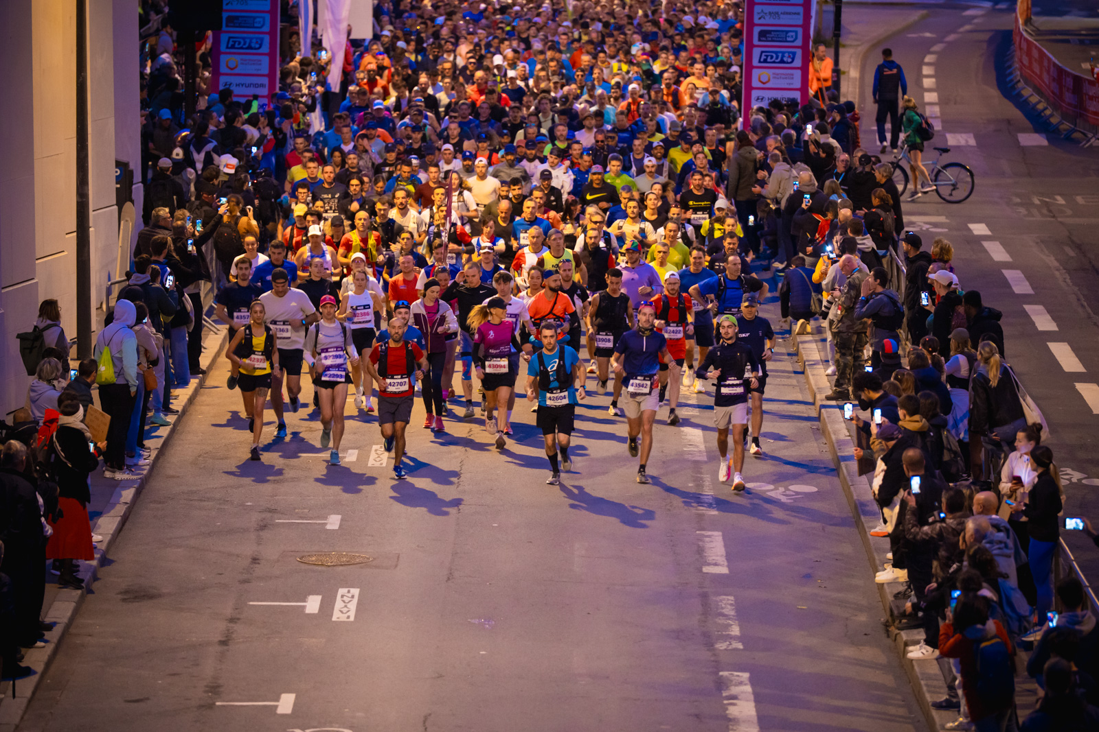 Photo départ marathon 2025