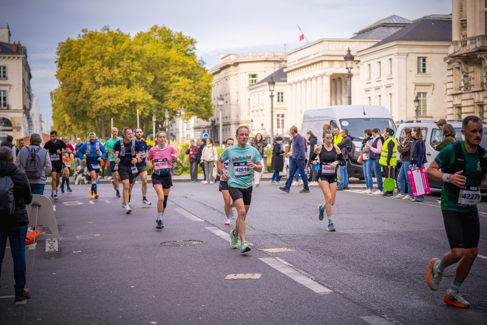 Photo coureurs marathon 2025