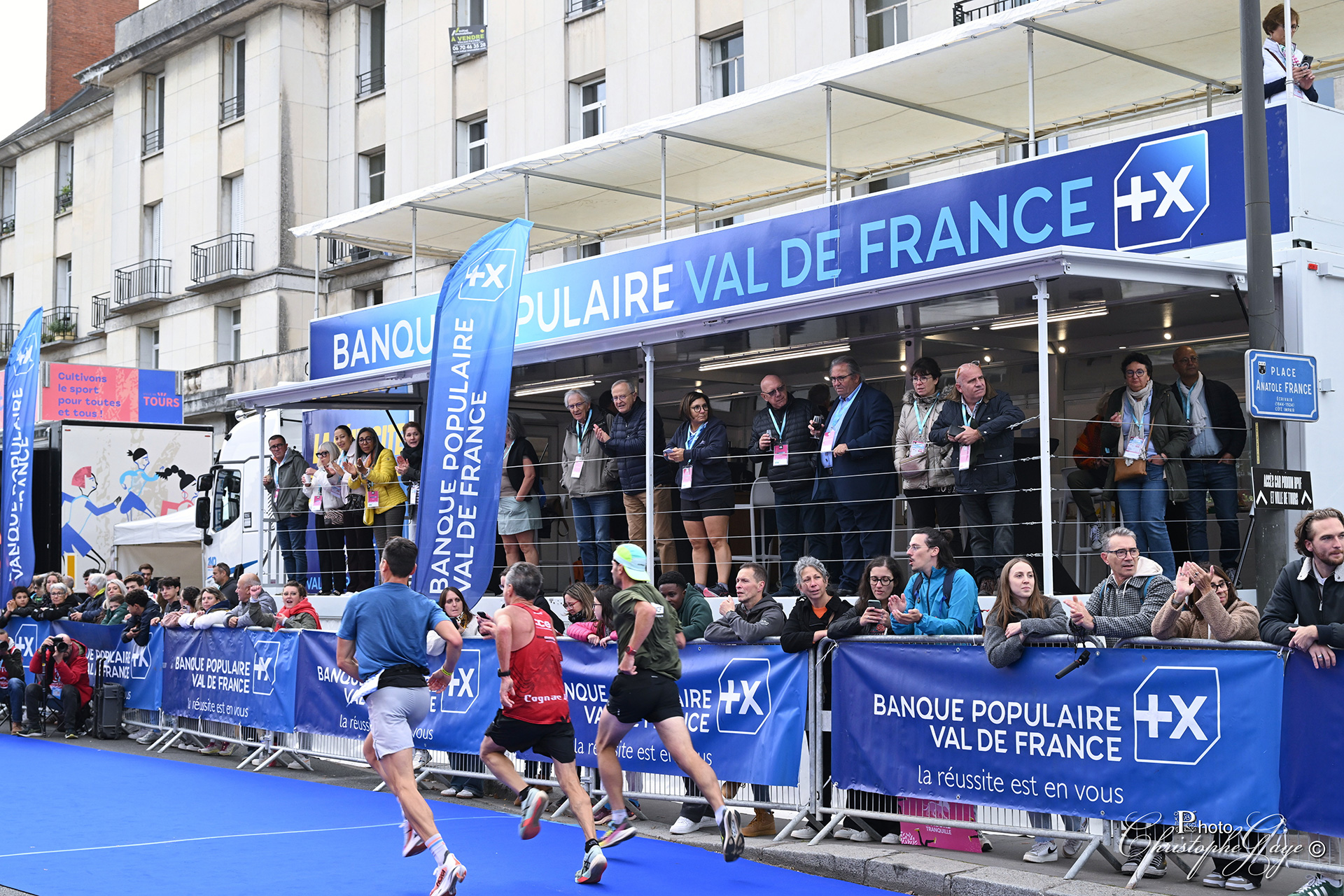 Arrivée en sprint !