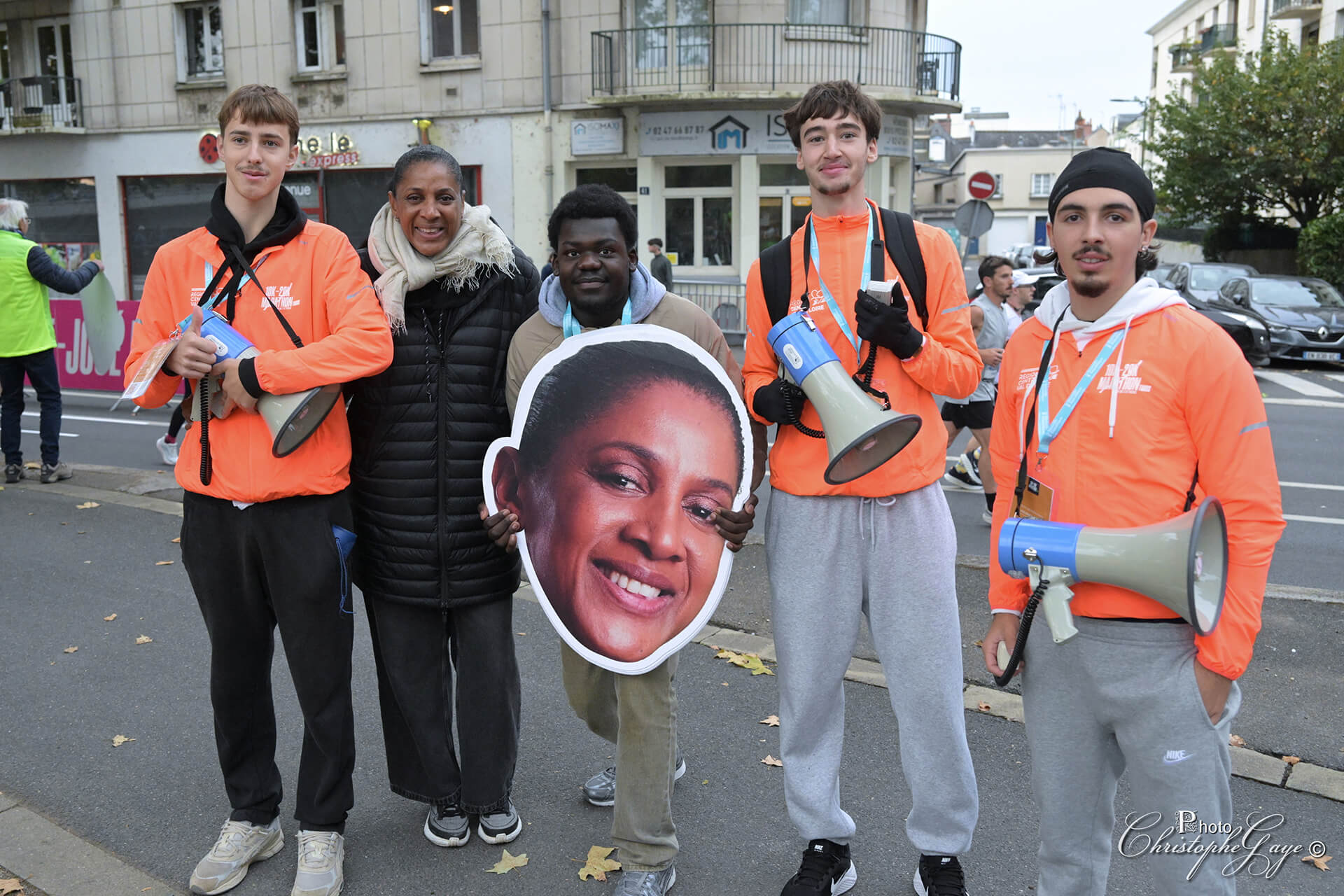 Photo bénévoles - Marie-José Perec