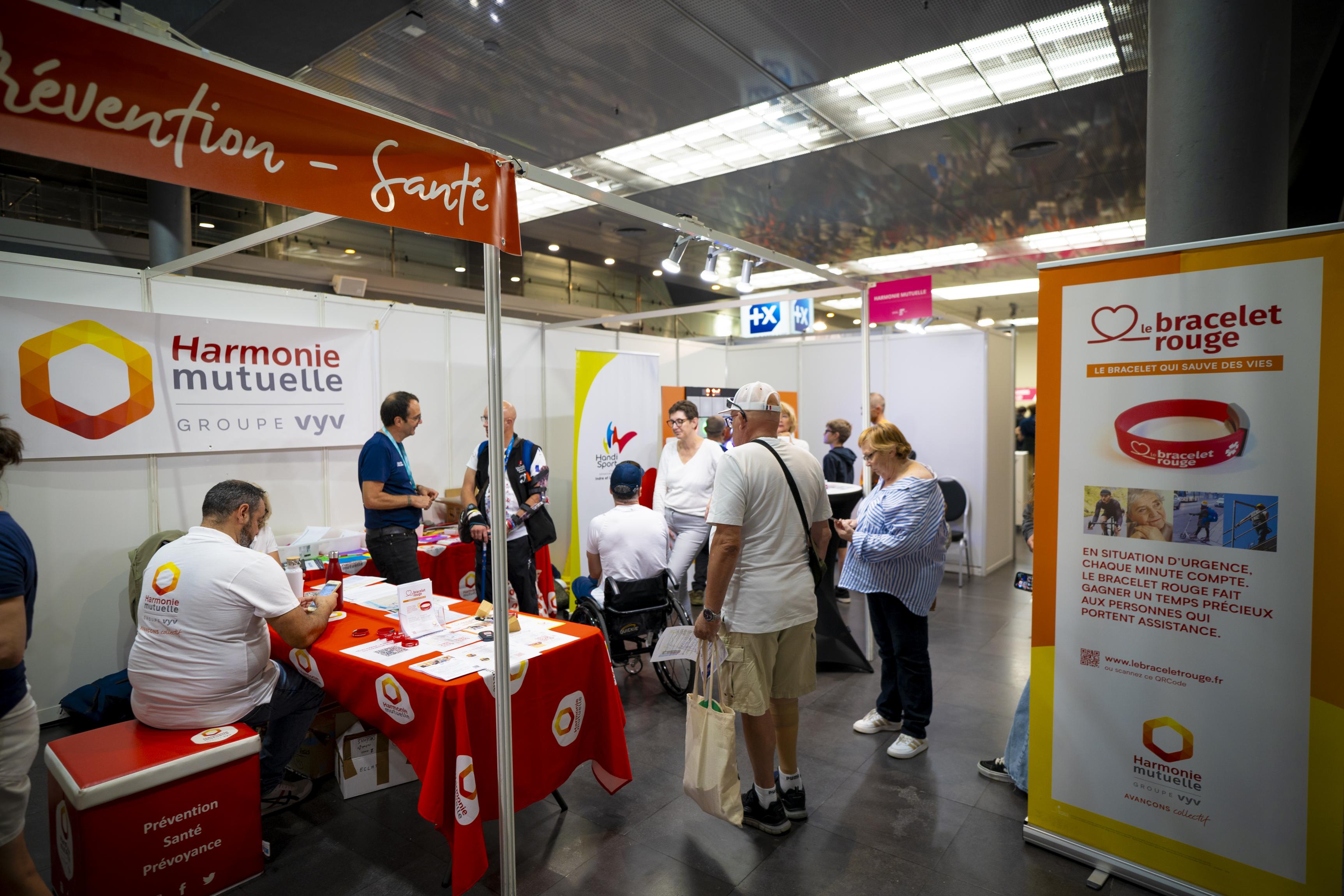 Photo Salon du Running Harmonie Mutuelle