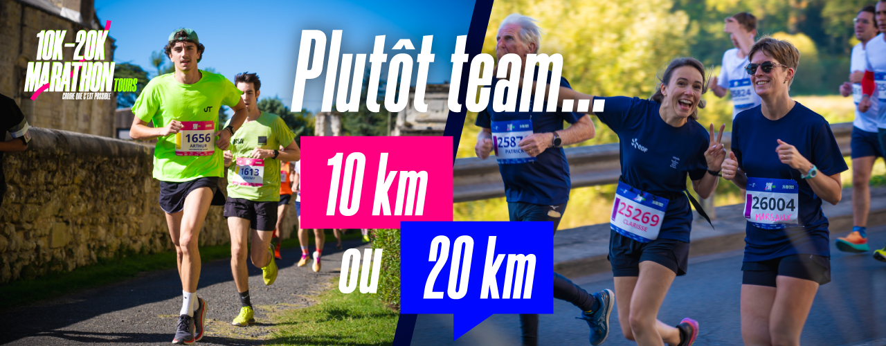 10 et 20 km de tours 