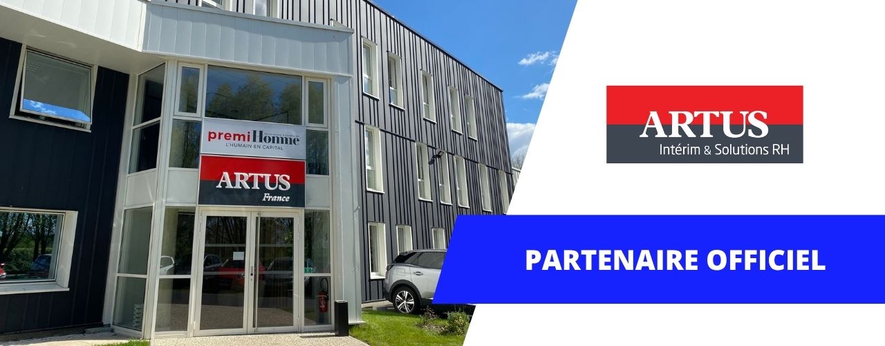 ARTUS Intérim & Solutions RH, partenaire officiel