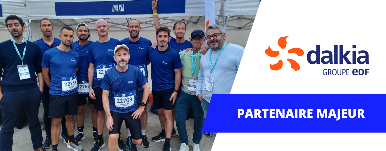 Sous les pieds des coureurs, Dalkia diffuse sa chaleur