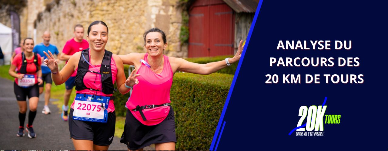 ANALYSE DU PARCOURS DES 20 KM DE TOURS !