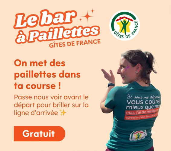 bar paillette gite de france marathon tours