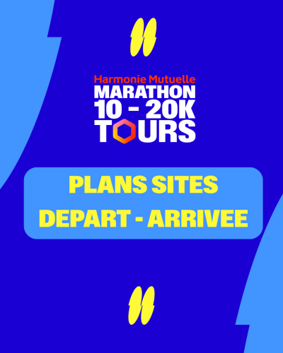 plans sites départ arrivée marathon tours 